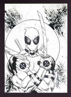 Deadpool Sketch by Ron Williams | mycomicshop.com