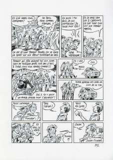 Hubert Maury | Dissident Club, planche 212 | Galerie Glénat