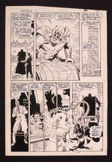 Original Art from Blue Beetle #11 (1987) Page 13 Pencils by Paris Cullins, Inks by Dell Barras | mycomicshop.com