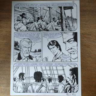 Fabrizio Russo | Zagor - TAVOLA ORIGINALE FABRIZIO RUSSO - cm 24,5x35 | Catawiki