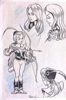 Giovanni Romanini | Giovanni Romanini - Studio originale - Page volante | Catawiki