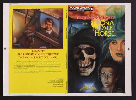 Cover Proof for On A Pale Horse #5 (1993) by Vagner Vargas | mycomicshop.com