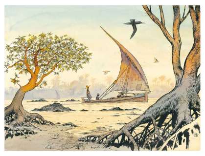 Benjamin Flao - Kililana song, 2014. Signé