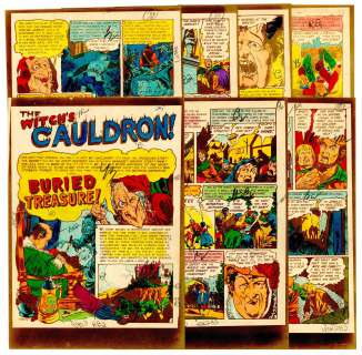 Ingels - BURIED TREASURE!, TALES FROM THE CRYPT #31, 7 Pg Story, SP (Aug-Sep 1952) | Russ Cochran