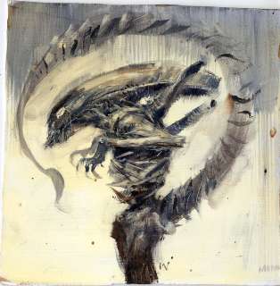 Ashley Wood - Alien Painting