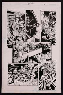 Original Art from Batgirl #12 (2001 DC) Page 20 Pencils by Dale Eaglesham, Inks by Andrew Hennessy | mycomicshop.com
