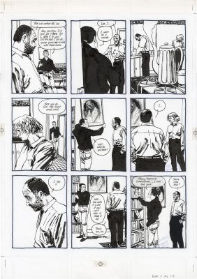 Dave McKean | Cages # 2 – planche 24 | Galerie Barbier