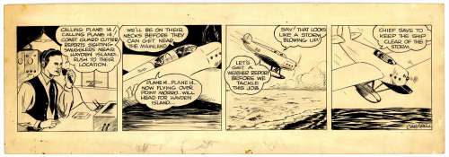 Campbell - SKY PATROL, Daily (unknown date) NO RESERVE! | Russ Cochran