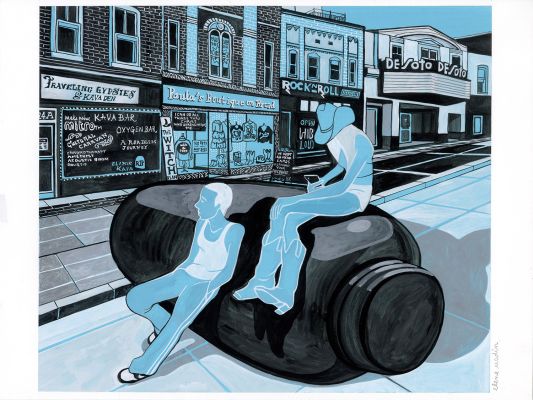 Elene Usdin | Detroit Roma – Planche originale 262 | Galerie Barbier