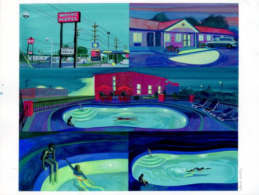 Elene Usdin | Detroit Roma – Planche originale 90 | Galerie Barbier