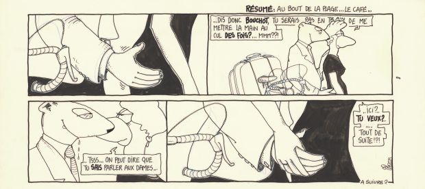 Régis Franc | 1989 - Le café de la plage | Huberty Breyne Gallery