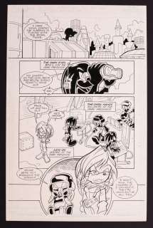 Original Art from Sonic Universe #5 (2009), Page 10 Pencils by Tracy Yardley, Inks by Jim Amash | mycomicshop.com