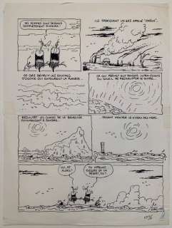 Glem | Glem - Planche originale - Les Voraces - (1990) | Catawiki