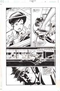 Rick Leonardi | Nightwing #73 Page 4 (Inked) | Rick Leonardi