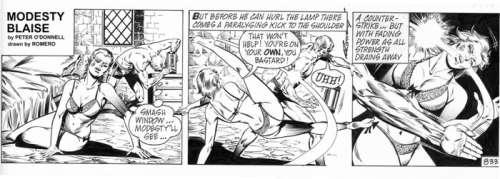 Romero, Enric Badia | Enric Badia Romero - Original strip - Modesty Blaise | Catawiki