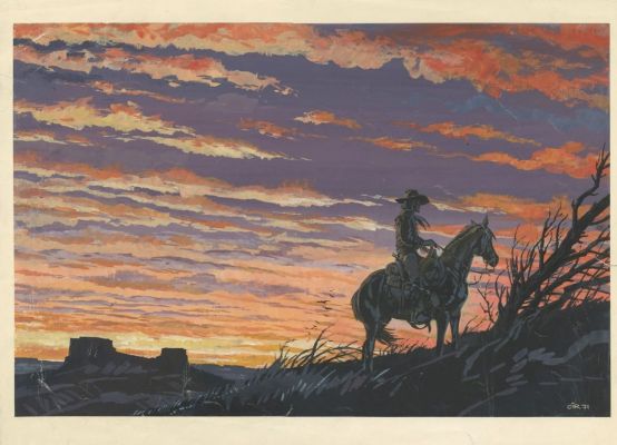 Jean Giraud (Moebius) - Southwest, 1971