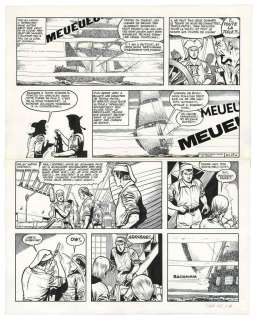 Victor Hubinon - BARBE-ROUGE, LA MISSION SECRETE DE L’ÉPERVIER (T.12), DARGAUD 1971