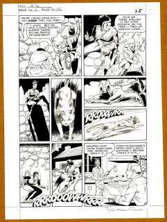 Beaty - MS TREE #5, Pg 25, Comic Book Page AUTOGRAPHED! | Russ Cochran