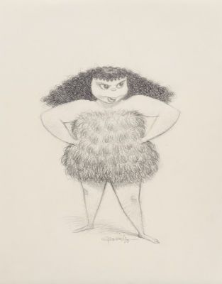 Carter Goodrich | Tough Dame, 2025 | Philippe Labaune Gallery