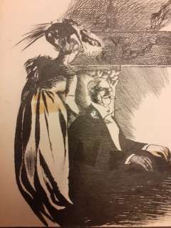 Karel Thole | Karel Thole - illustrazione originale "Incontro con il Vampiro" - (1950) | Catawiki