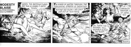 Romero, Enric Badia | Romero, Enric Badia - Original strip - Modesty Blaise | Catawiki