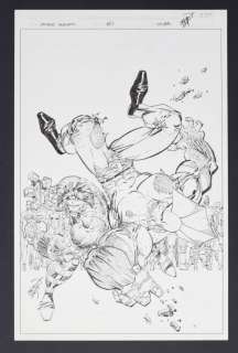 Erik Larsen - Original Cover Art for Savage Dragon #60 (1999) Pencils and inks by Erik Larsen