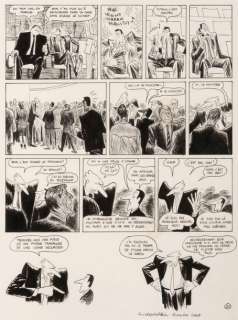 Christophe Blain | Quai d’Orsay - Chroniques diplomatiques 1 Encre de Chine | Millon