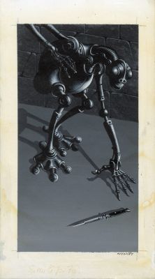 Jean-Michel Nicollet | ILLUSTRATION ORIGINALE – TÉNÉBREUSES AFFAIRES | Galerie Barbier