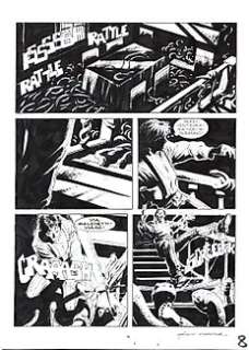 Corrado Roi - | Corrado Roi - 2x Tavola Originale - Magico Vento n. 20 "Bedlam" - (1999) | Catawiki