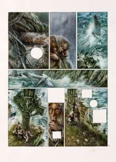 Emmanuel Civiello - Korrigans - Les enfants de la nuit  Encre et gouache