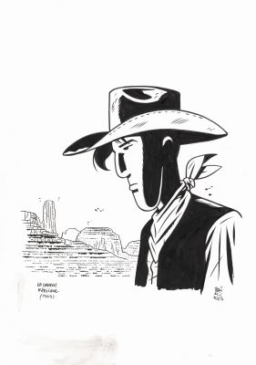 Brüno | Lucky Luke, 2025 - Dakota 1880 | Huberty Breyne Gallery