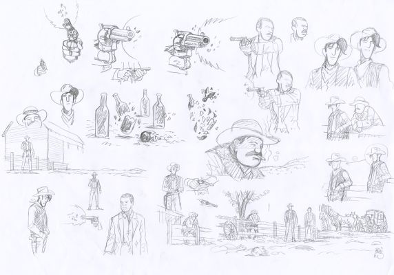 Brüno | Lucky Luke, 2025 - Dakota 1880 | Huberty Breyne Gallery