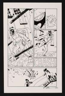 Original Art from Johnny Phantasm #3 (2020) Page 20 Pencils and Inks by Patrick Thomas Parnell | mycomicshop.com