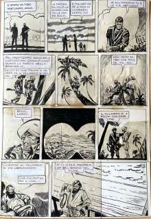 Hugo Pratt | Hugo Pratt - Tavola originale per Junglemen | Catawiki