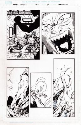 MARVEL RIVALS- WINTER SOLDIER ARNIM ZOLA GALACTA - ERIC GAPSTUR PAGE 6 | Comix Art Studio