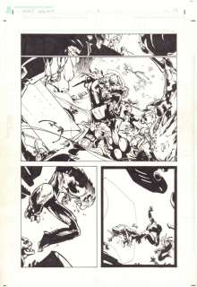 Carl Potts, Larry Stroman | Alien Legion: Uncivil War #2 P.14 - 2015 | Anthony’s Comic Book Art