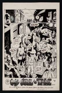 Original Art from Lost Planet #6 (1989) Page 2 Pencils and Inks by Bo Hampton | mycomicshop.com