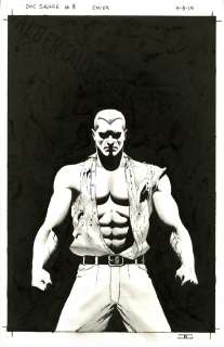 John Cassaday | Doc Savage Issue 8 Page Cover | Albert Moy