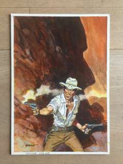 Sommer, Manfred | Sommer, Manfred - Original painting - Cover - Western | Catawiki