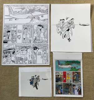 Torres, Daniel | Torres, Daniel - Planche originale + dessin original + 2x mise en couleur originale -ACE - (1988) | Catawiki