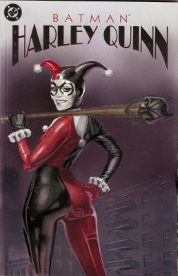 jefter - harley quinn blank cover original art by jefter