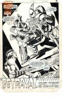 Bob Smith JosÃ£Â© Luis GarcÃ£Â­a-LÃ£Â³Pez - atari force 11 pg 3 title splash (dc, 1983) dark destroyer revealed