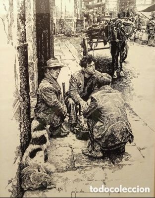 JOSÉ ”PEPE” GONZÁLEZ - Dibujo original a tinta 1992 | todocoleccion (Buy It Now)