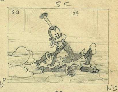 Gustavo Petronio | Gustavo Petronio - tavola originale (storyboard) - (1935) | Catawiki