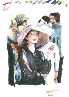 Sylvain Bordesoules | 2026 - Amoureuses - Fiona | Huberty Breyne Gallery