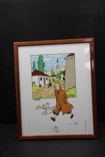 Hergé | Tintin - Lithographie Moulinsart - Le Sceptre d’Ottokar - 75 ans de Tintin - (2003) | Catawiki