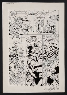 Original Art from Elven #2 (1995) Page 15 Pencils by Aaron Lopresti, Inks by Hilary Barta | mycomicshop.com