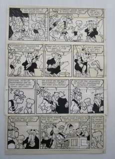 Nys, Jef | Nys, Jef - Originele halve pagina + halve pagina bromure - Jommeke - De verloren zoon - (1965) | Catawiki