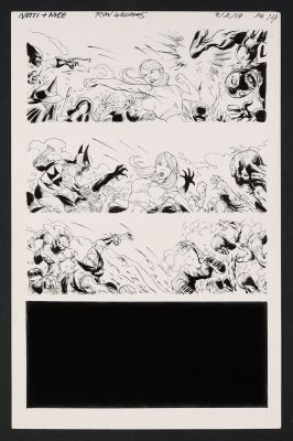 Ron Williams | Original Art from Notti & Nyce Halloween Special 2019 Page 14 Pencils and Inks by Ron Williams | mycomicshop.com