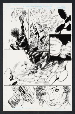 John Floyd | Original Art from Silver Surfer #143 (1998) Page 8 Pencils by Denys Cowan, Inks | mycomicshop.com (Buy It Now)